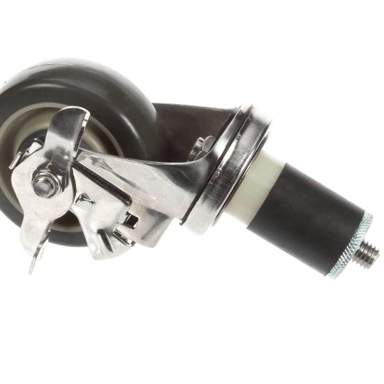 Picture of Duke 165942 Caster,ss, Swivel W/brake P/n J3.5-s40-2