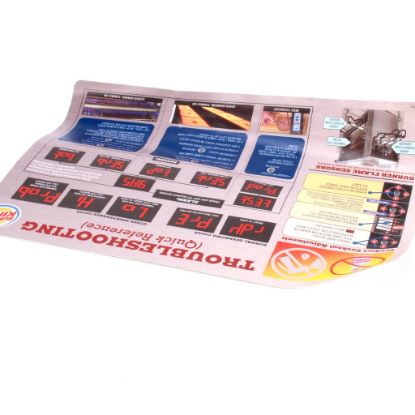 Picture of Duke 175779 Label,troubleshooting Chart Do