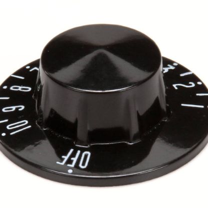 Picture of Duke 178525 Knob,z346207300 Black W/white