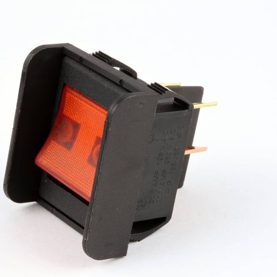 Picture of Duke 212280 Lighted Switch (Amber) 250V #Crtl111a250