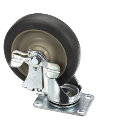 Picture of Duke 214535 Caster,5 W/brk Swivel(6 Load Height,plat