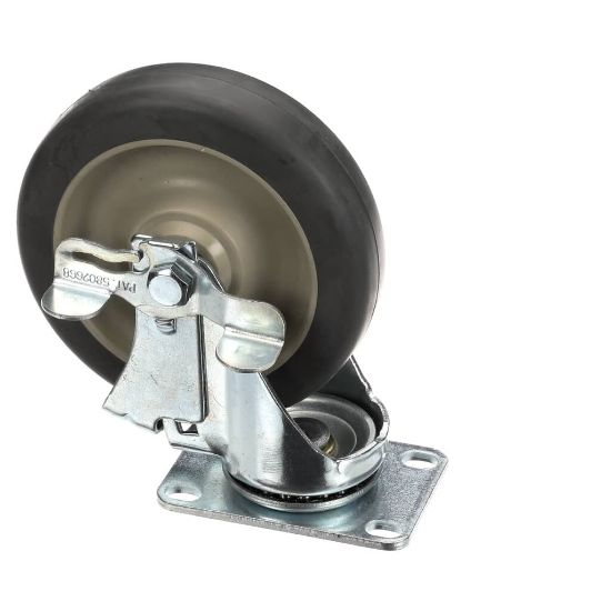 Picture of Duke 214535 Caster,5 W/brk Swivel(6 Load Height,plat