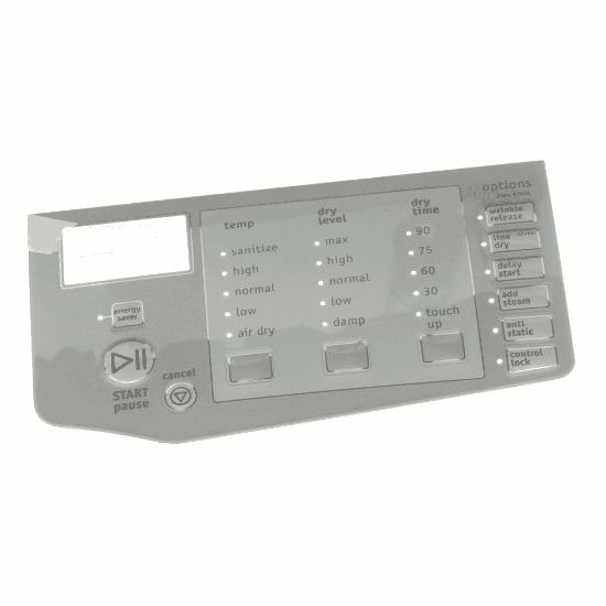 Picture of Electrolux 137505255 Panel, Display,decorated