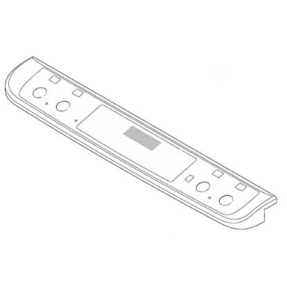 Picture of Electrolux 139059422 Panel Asmy,control,black/ss