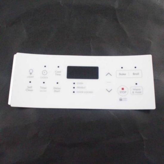 Picture of Electrolux 139091300 Overlay,control,white
