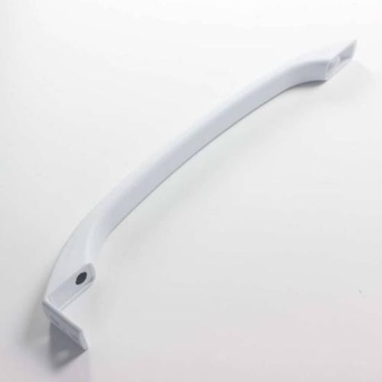 Picture of Electrolux 218428101 Handle-door,white,w/block & Sc