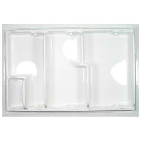Picture of Electrolux 241798501 Dsp Door-refr,white,compl Assy
