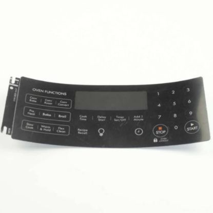 Picture of Electrolux 316352207 Overlay,control,black,es535