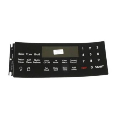 Picture of Electrolux 316419841 Overlay,clock,black,es541