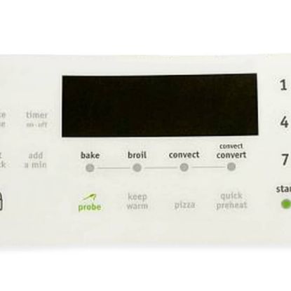 Picture of Electrolux 316419827 Overlay,clock,white,es540