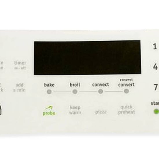 Picture of Electrolux 316419827 Overlay,clock,white,es540