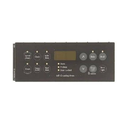 Picture of Electrolux 316419303 Overlay,clock,black,es340