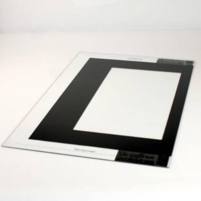 Picture of Electrolux 316452722 Glass,oven Door,black,w/foil