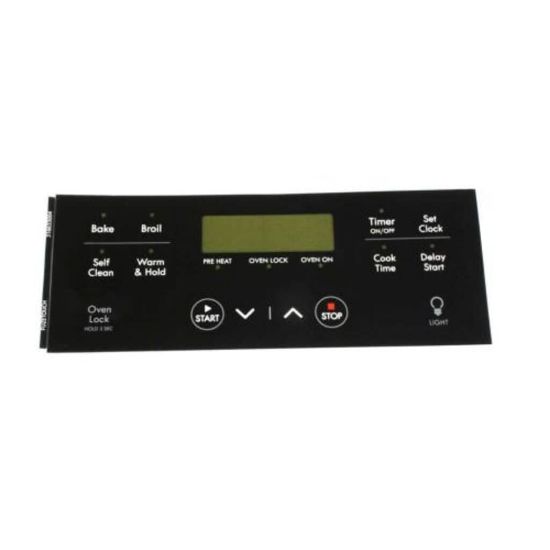 Picture of Electrolux 316633004 Overlay,clock,black