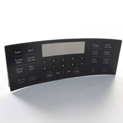 Picture of Electrolux 316655001 Overlay,clock,black
