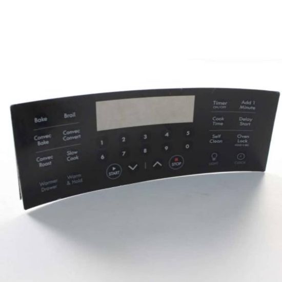Picture of Electrolux 316655001 Overlay,clock,black