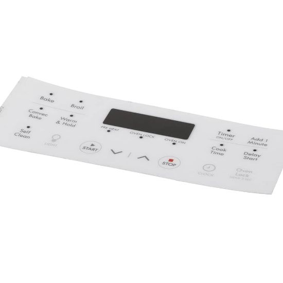 Picture of Electrolux 316633012 Overlay,clock,white