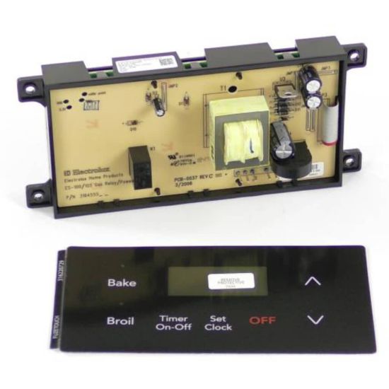 Picture of Electrolux 318185339 Clock/timer,eoc,black,w/overla