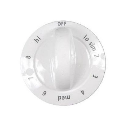 Picture of Electrolux 318196633 Knob,control,white