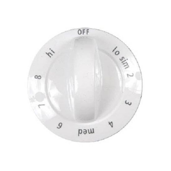 Picture of Electrolux 318196633 Knob,control,white