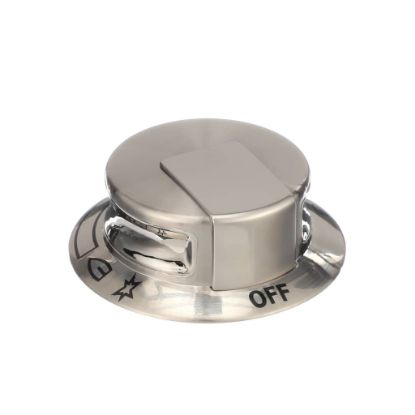 Picture of Electrolux 318905202 Knob,burner,stainless,(3)