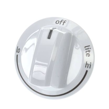 Picture of Electrolux 5304504840 Knob,burner,white