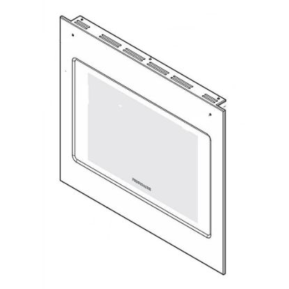 Picture of Electrolux 5304513045 Door Assembly,outer,steel/glas