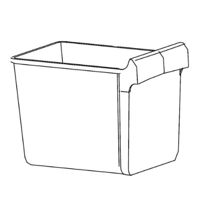 Picture of Electrolux 5304518518 Drawer,crisper,(2)