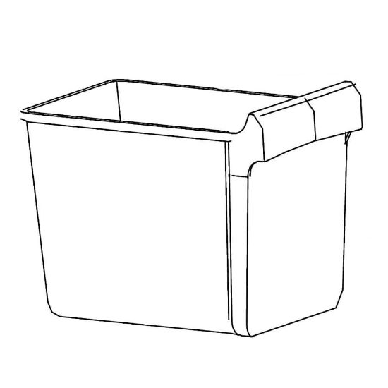 Picture of Electrolux 5304518518 Drawer,crisper,(2)