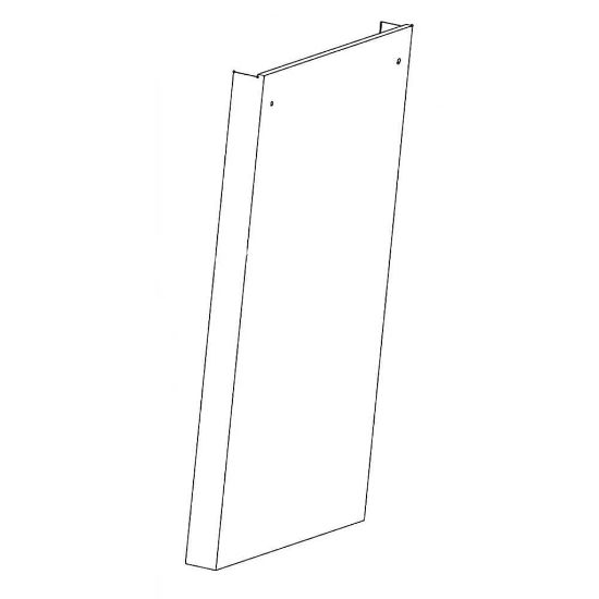 Picture of Electrolux 5304522075 Door,outer,stainless