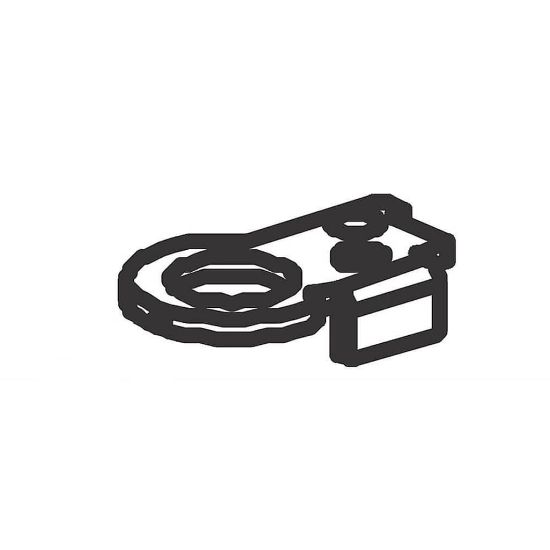Picture of Electrolux 5304523543 Stop,freezer Door,middle Hinge