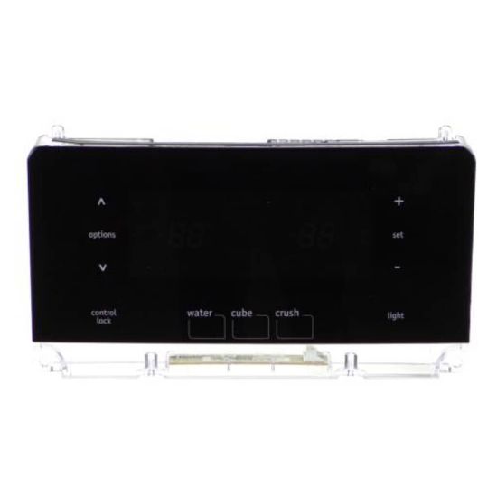 Picture of Electrolux 5304527929 User Interface,assembly,black