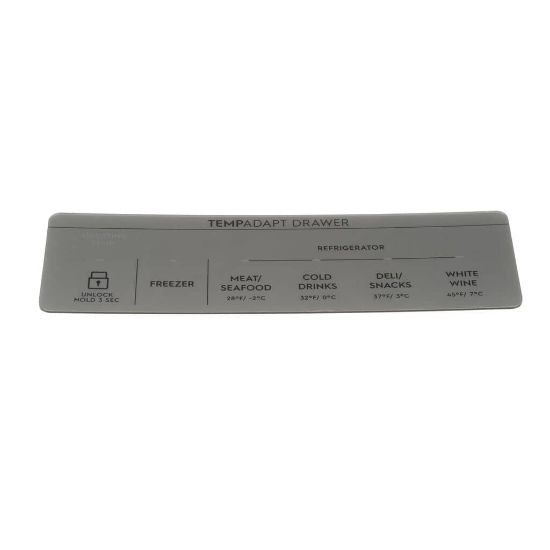 Picture of Electrolux 5304529278 Overlay,user Interface,gray