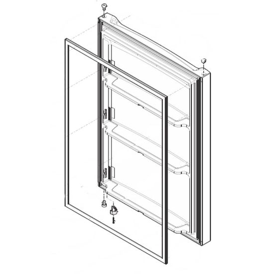 Picture of Electrolux 5304532518 Door-complete