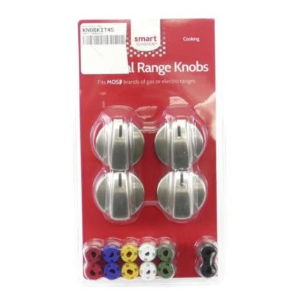 Picture of Electrolux KNOBKIT4S Univ. Knob Set (4) - Silv.