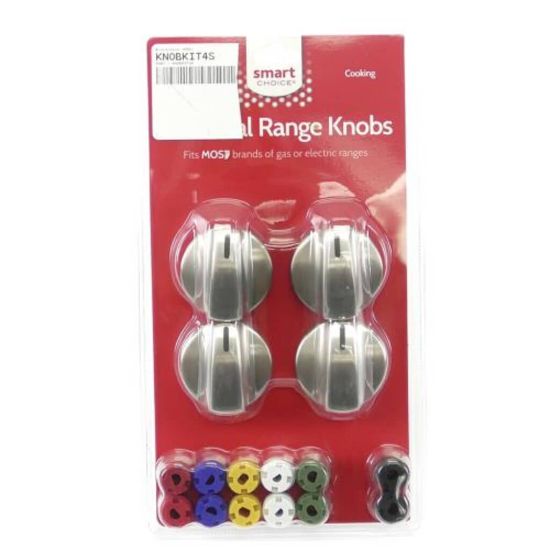 Picture of Electrolux KNOBKIT4S Univ. Knob Set (4) - Silv.