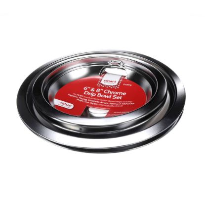 Picture of Electrolux L304458797 8""&6"" Fm Chrome Bowl Set