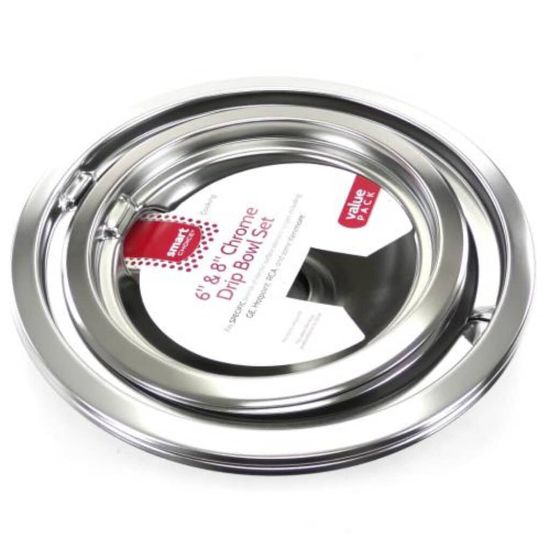 Picture of Electrolux L304458798 8""&6"" Sp Chrome Bowl Set