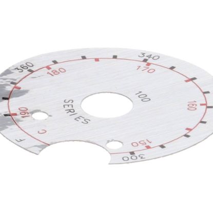Picture of Frymaster 8021458 Label Dial Plate Notche D