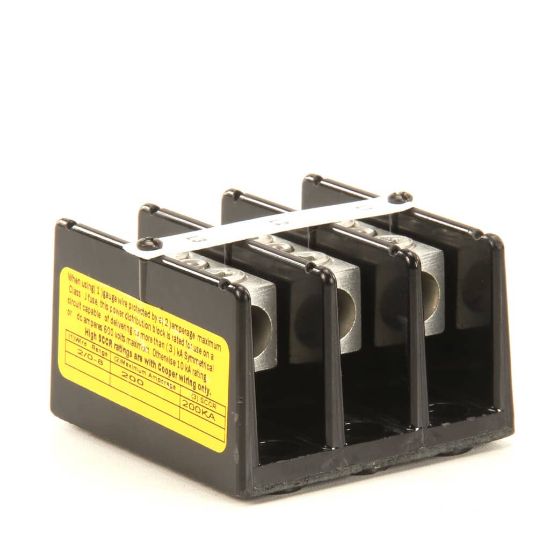 Picture of Frymaster 8070065 125Amp Terminal Block 3Plelrge