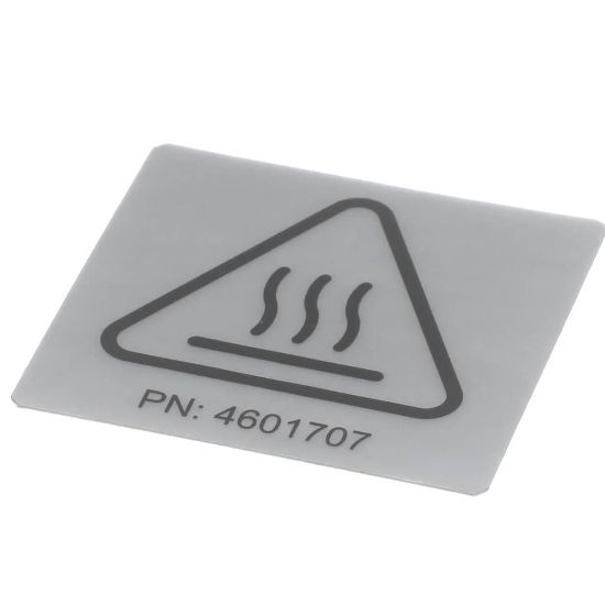 Picture of Garland 4601707 Label - Iso Caution Hot