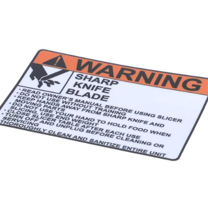 Picture of Globe 920200 Warning Label - Large