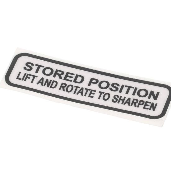 Picture of Globe 920216 Sharpener Label