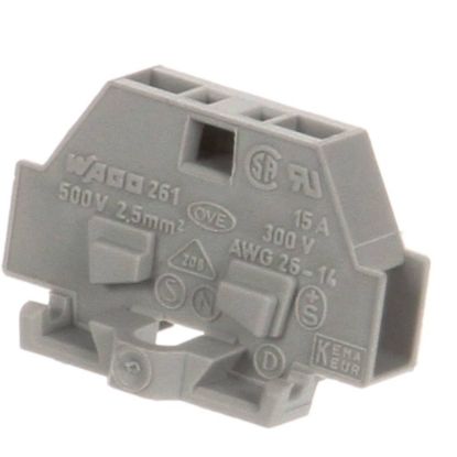 Picture of Globe X10029-2G Connecting Block 2-Con Gray