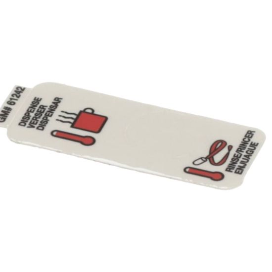 Picture of Grindmaster Cecilware 61242 Label Flush On/off