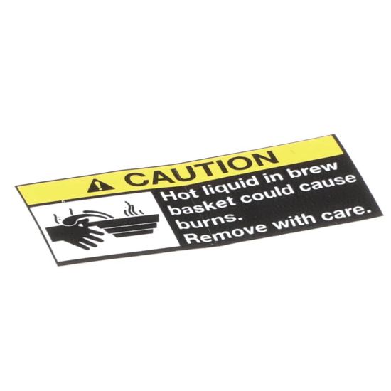 Picture of Grindmaster Cecilware 71949 Decal Caution Hot Liq(a71949)
