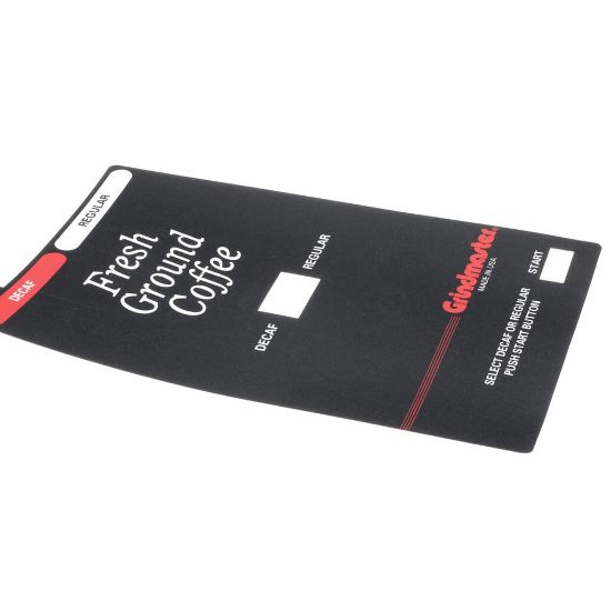Picture of Grindmaster Cecilware 83162 Decal 250 Frnt
