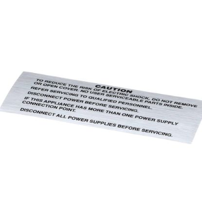 Picture of Grindmaster Cecilware A101295 Decal Caution All Amw Equipme