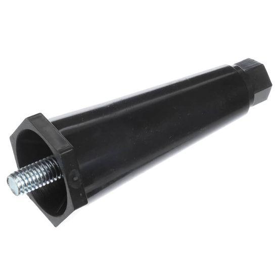 Picture of Grindmaster Cecilware A545-004 Leg 4 Black Plastic Hex Toe