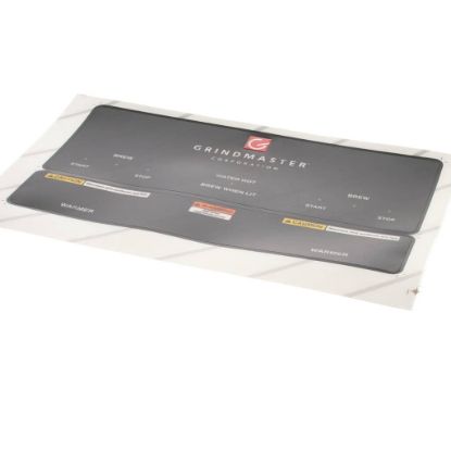 Picture of Grindmaster Cecilware A546-129 P-400 Control Panel Overlay Black